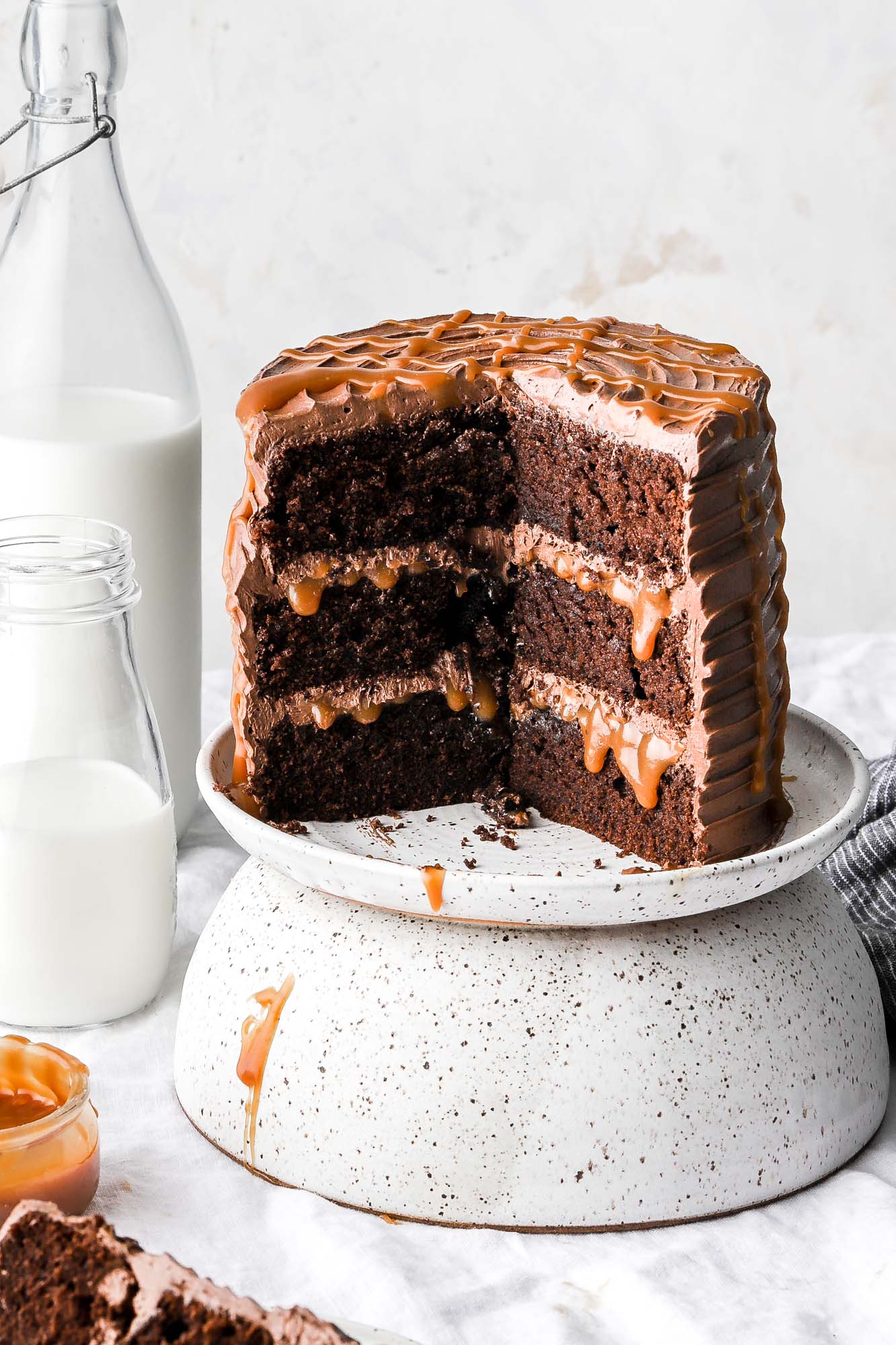 Chocolate Caramel Cake